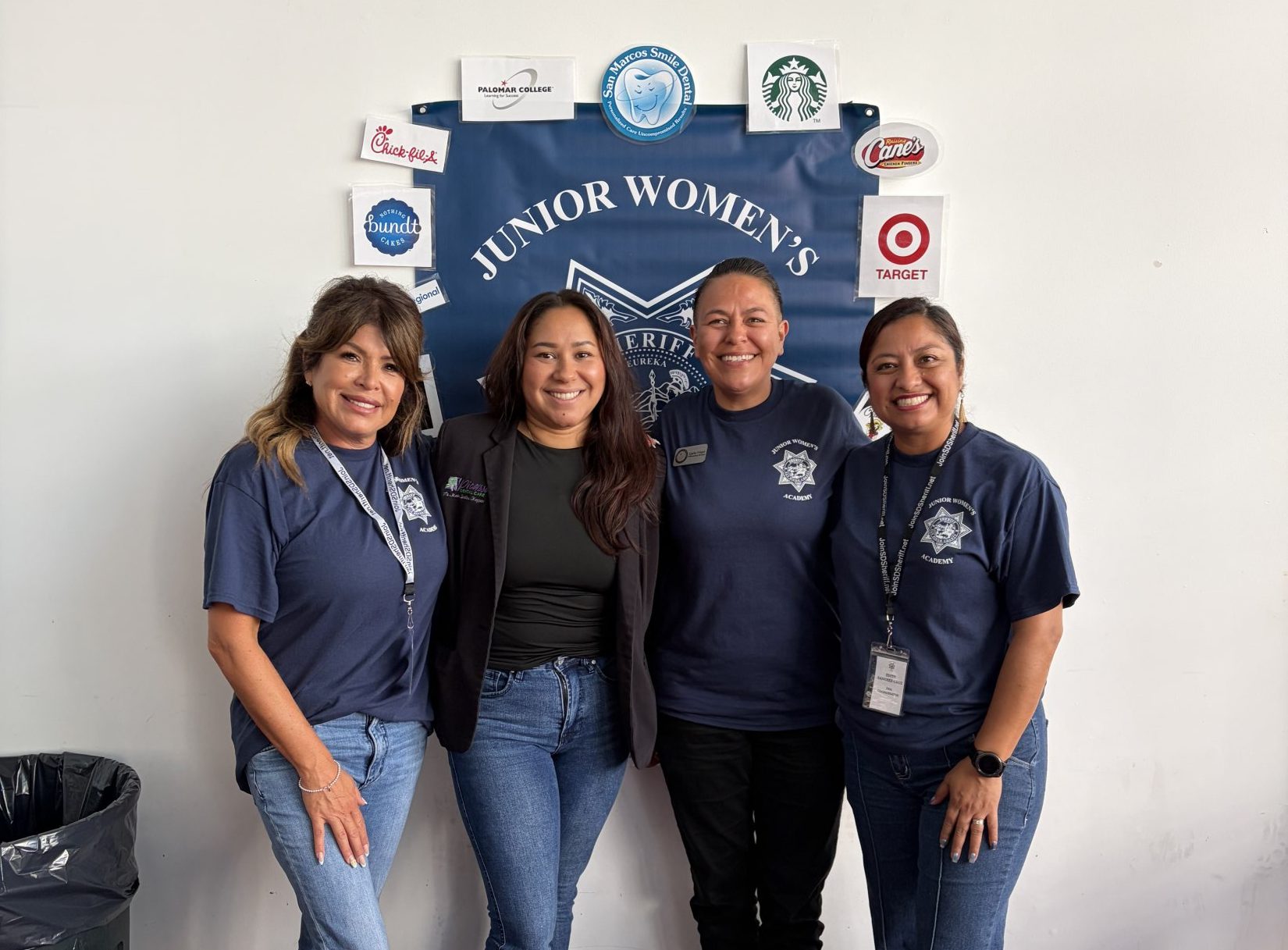 Community representatives at the Junior Women’s Academy